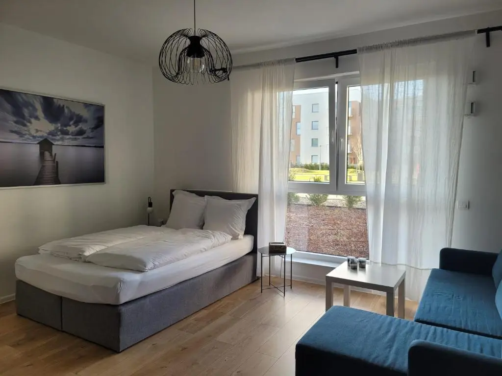 Image of 16 Apartamenty Ptak Szpital Matki Polki Szpital Kopernika Mandoria Orientarium Atlas Arena Plac Zabaw – Zamojska 20a m16 Parking