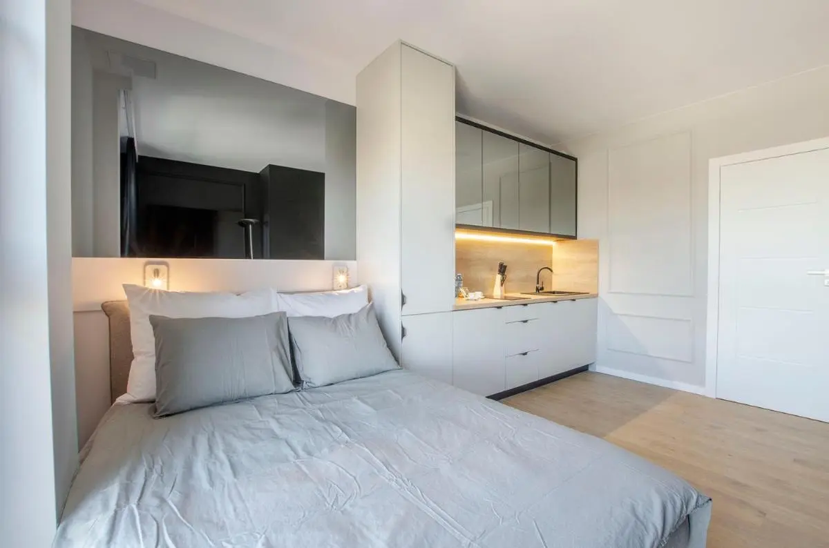 Image 5 of Apartament Centrum Wigury Dostep Na Kod blisko Galeria Łodzka Piotrkowska Szary