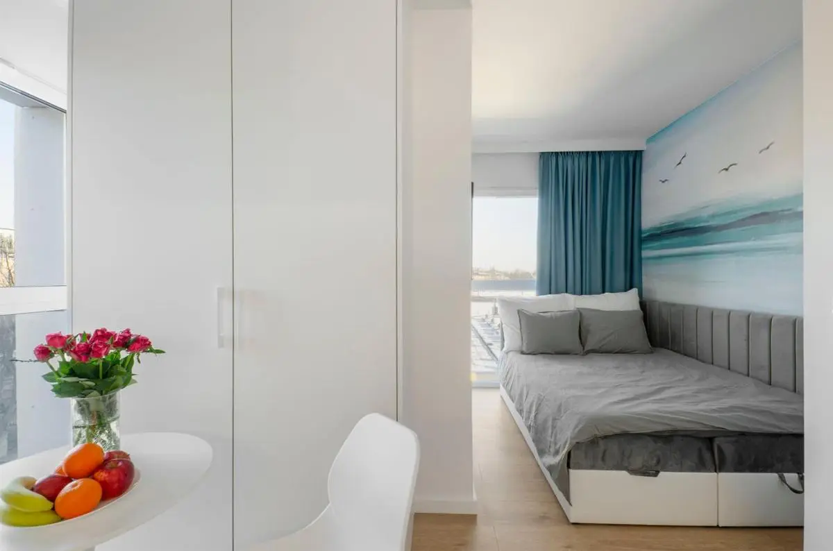 Image 1 of Apartament Centrum Wigury Parking Dostęp Na Kod Biały