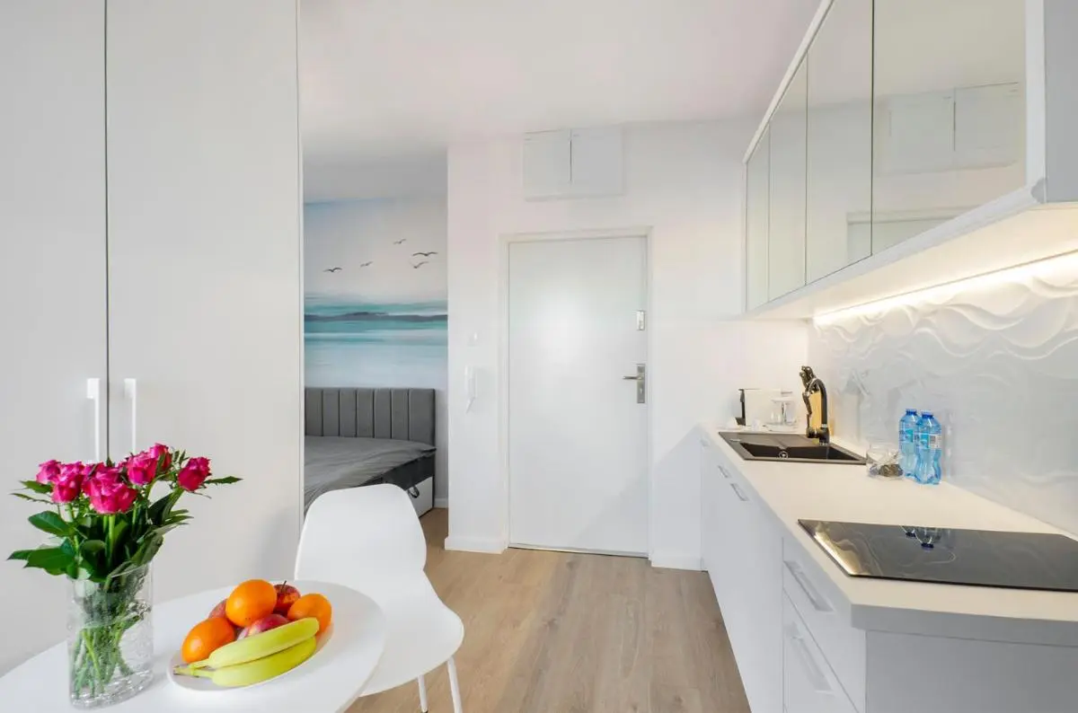 Image 3 of Apartament Centrum Wigury Parking Dostęp Na Kod Biały