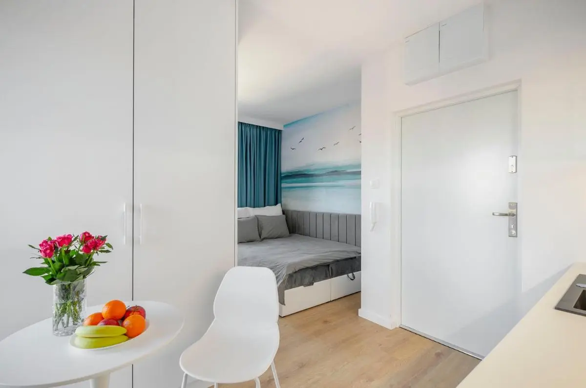 Image 6 of Apartament Centrum Wigury Parking Dostęp Na Kod Biały