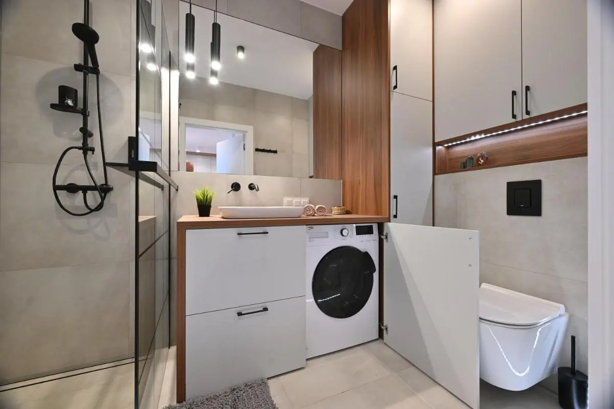 Image 2 of Apartament w stylu Feng Shui na 10 piętrze z widokiem, bezpłatny parking, nowy budynek, dostęp na kod