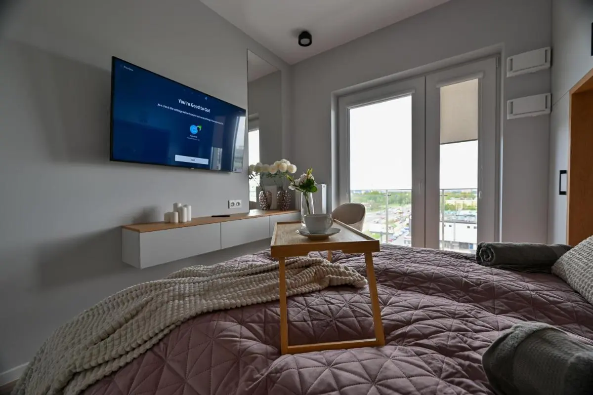 Image 6 of Apartament w stylu Feng Shui na 10 piętrze z widokiem, bezpłatny parking, nowy budynek, dostęp na kod