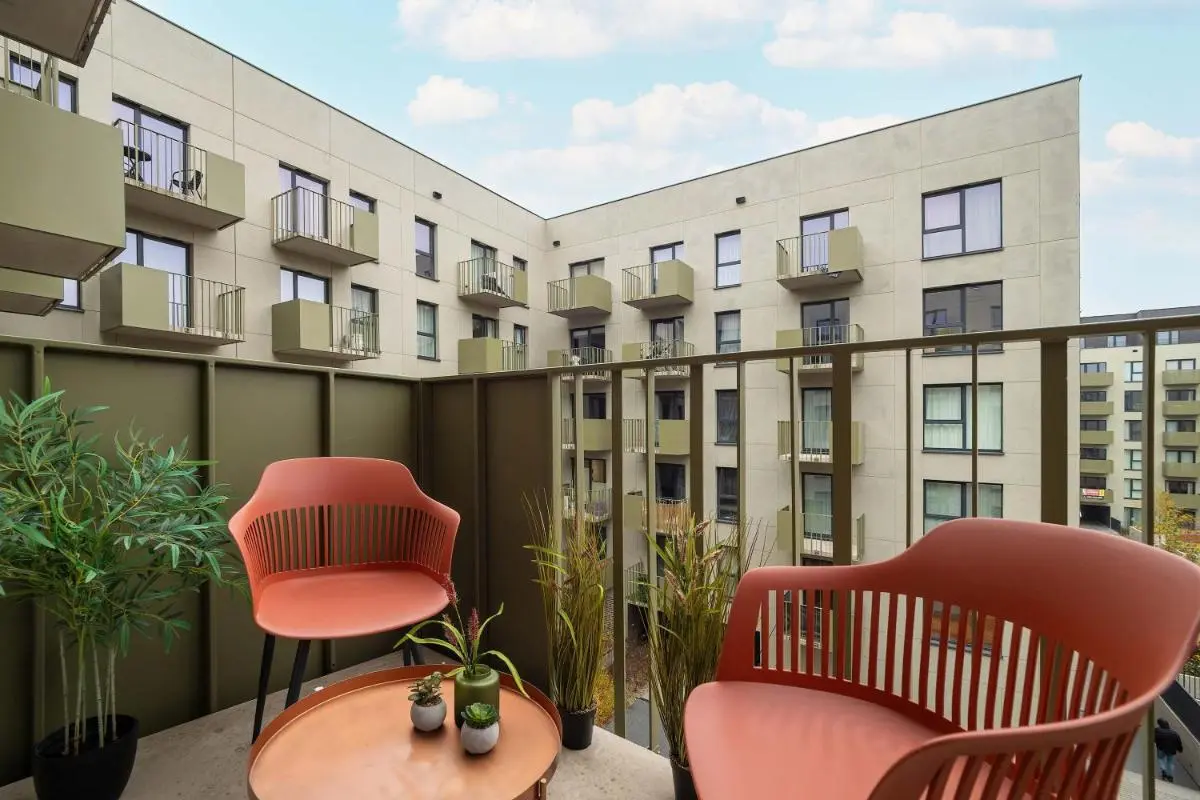 Image 5 of Bright Studio Milionowa in Łódź Perfect for Remote Work by Noclegi Renters