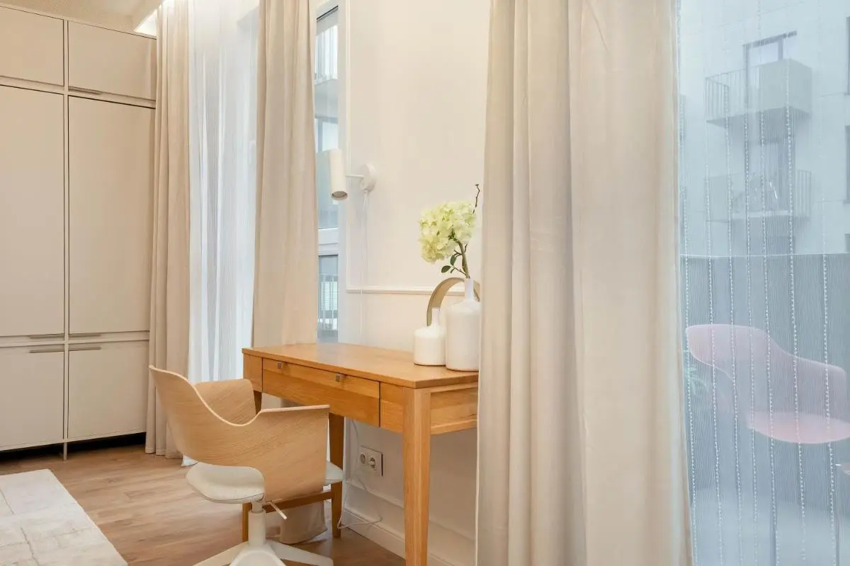 Image 4 of Bright Studio Milionowa in Łódź Perfect for Remote Work by Noclegi Renters