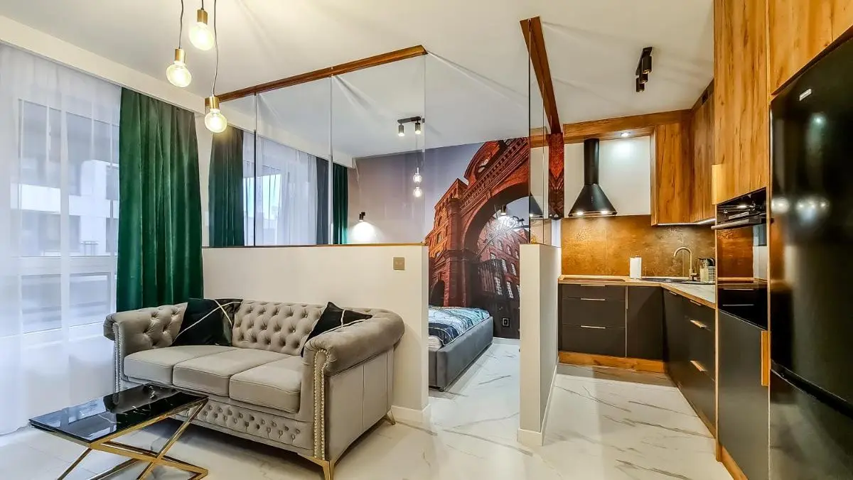 Image 2 of Gold Apartament przy Księżym Młynie – Garaż – Dostęp na Kod – FV