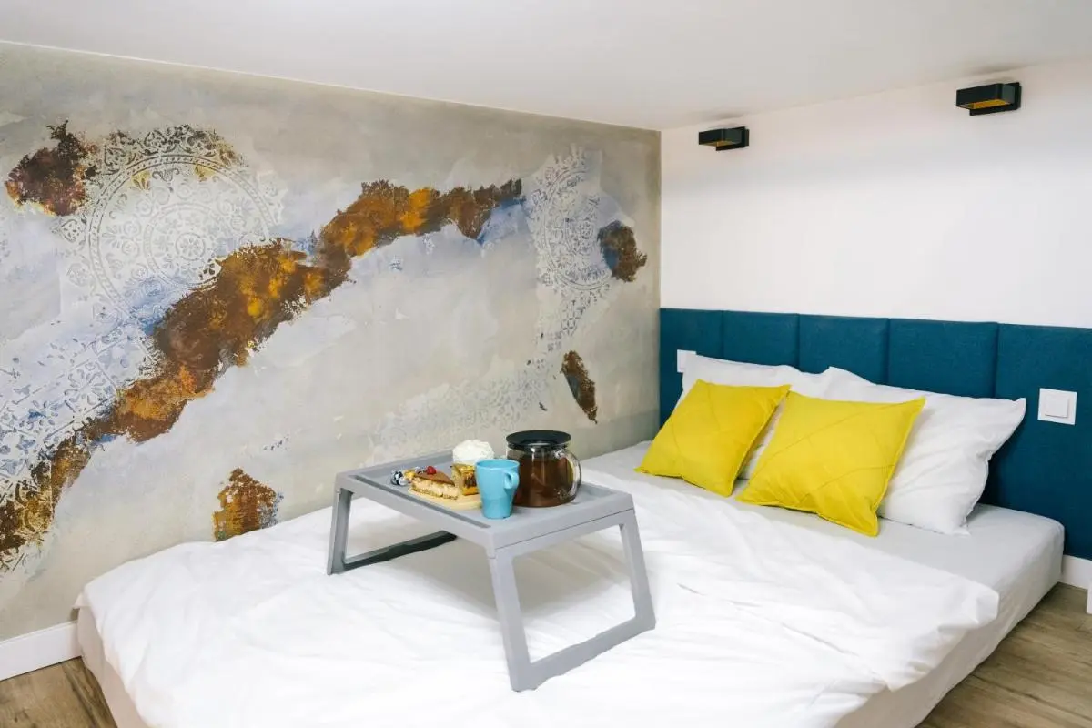 Image 1 of Łódź City Center Studio – Entresol & Balcony – by Rentujemy