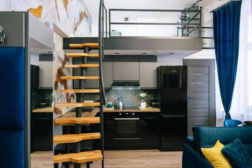 Image of Łódź City Center Studio – Entresol & Balcony – by Rentujemy