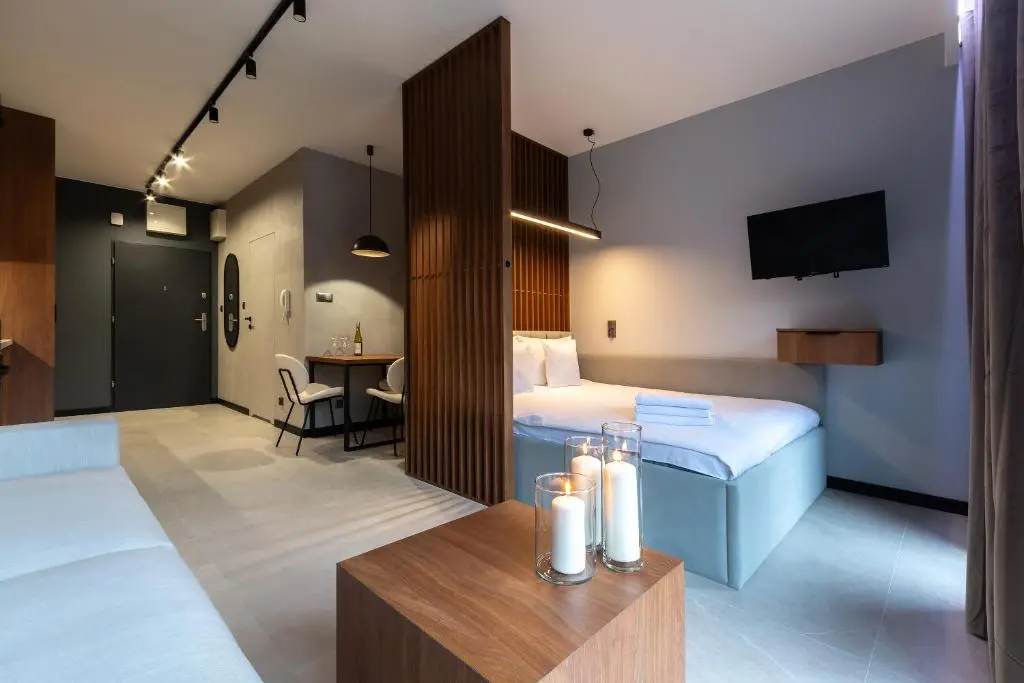 Image of Łódź Narutowicza Studio – Parking, Balcony, AC – by Rentujemy