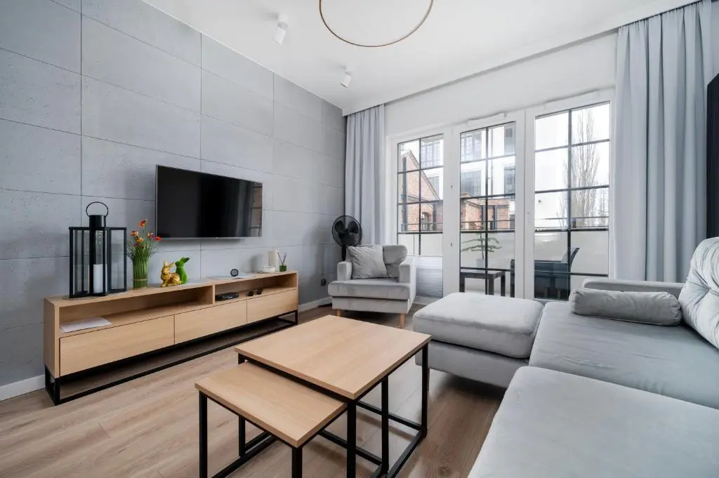 Image of Manufaktura Apt – Parking & Balcony – by Rentujemy