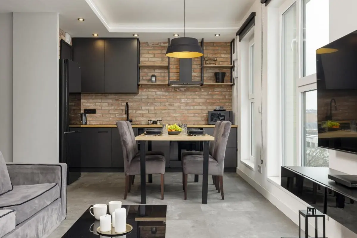 Image 2 of Milionowa Loft Apartment with Parking in Łódź by Noclegi Renters