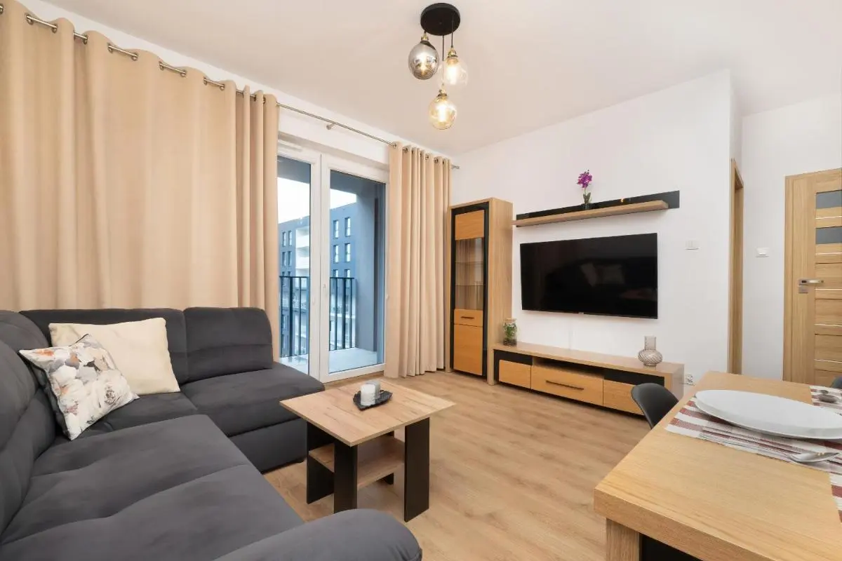 Image 5 of Modern Apartment with Parking & Near Manufaktura in Łódź by Noclegi Renters
