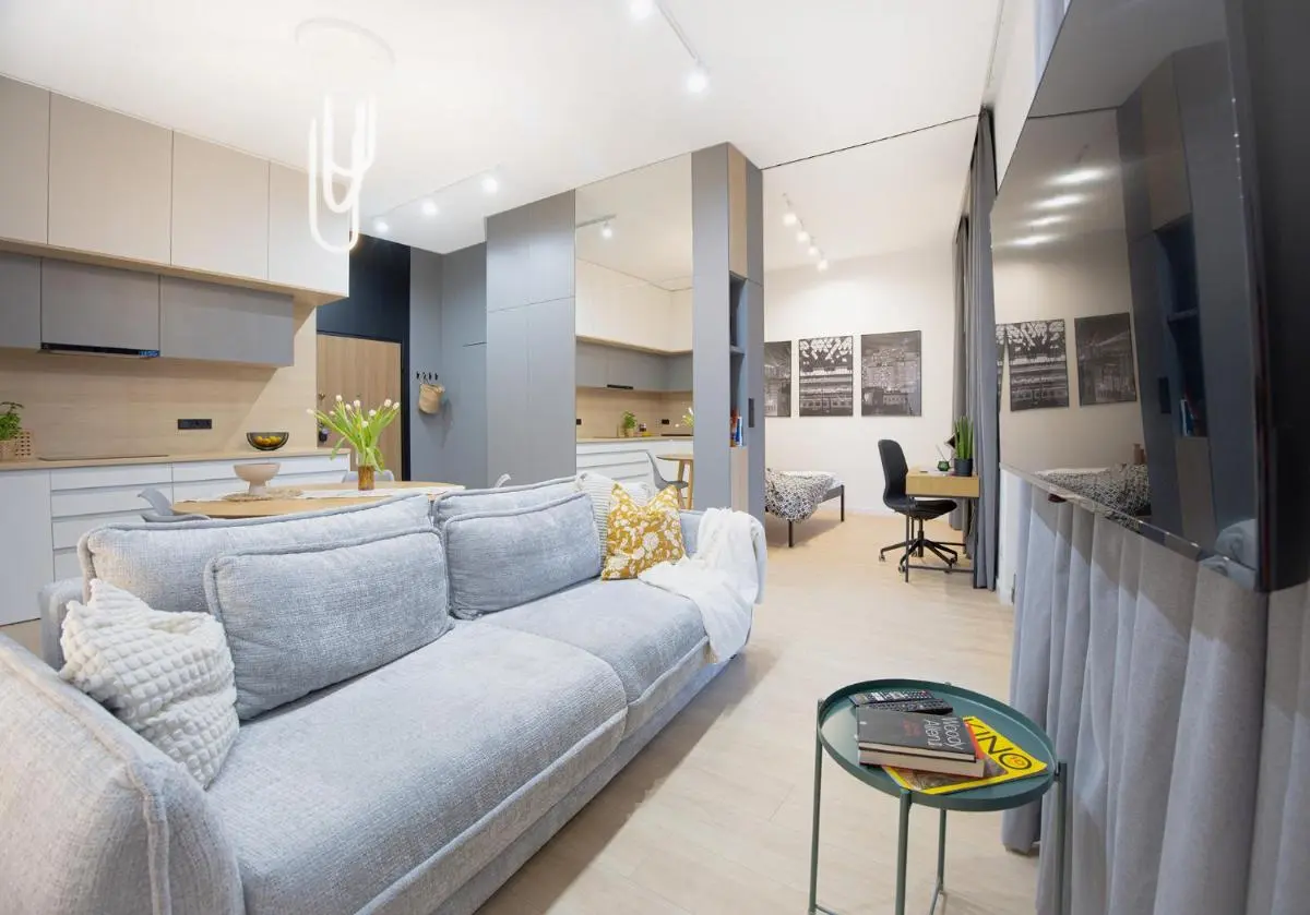 Image 2 of Park Zen, taras i widok na park