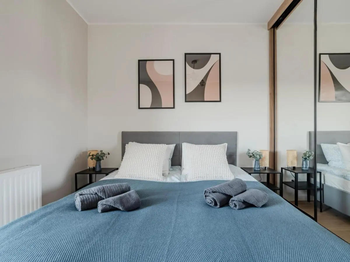 Image 6 of Peaceful Horizon Łódź by Aparo – Nowy Apartament, Winda, Łóżeczko Turystyczne, Balkon, 5 Piętro, Szpital CKD, Uniwersytet