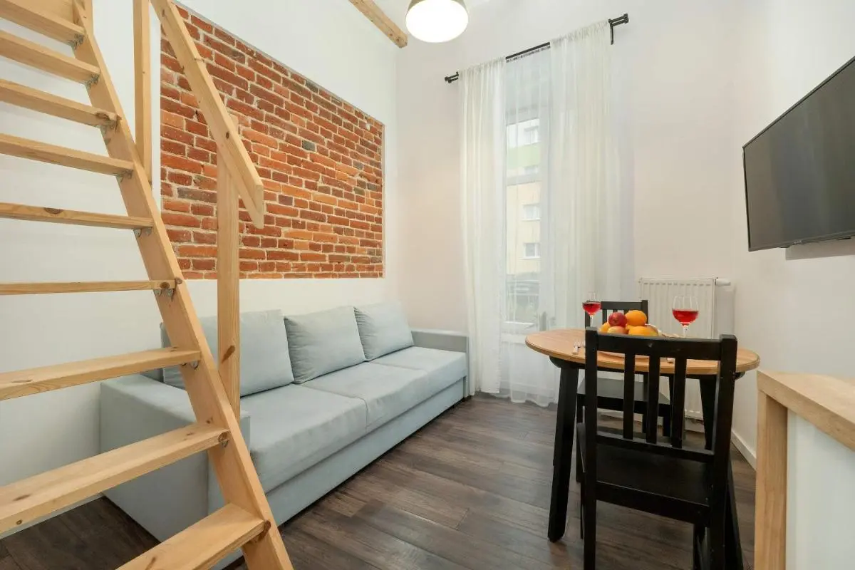 Image 3 of Przytulne Studio z Antresolą w Łodzi by Noclegi Renters