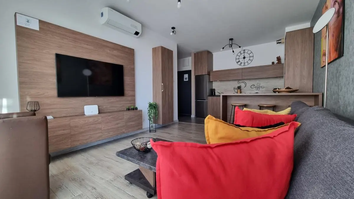 Image 5 of Q Apart Gold- 3 pokojowy klimatyzowany apartament przy Manufakturze z garażem Gratis, FV