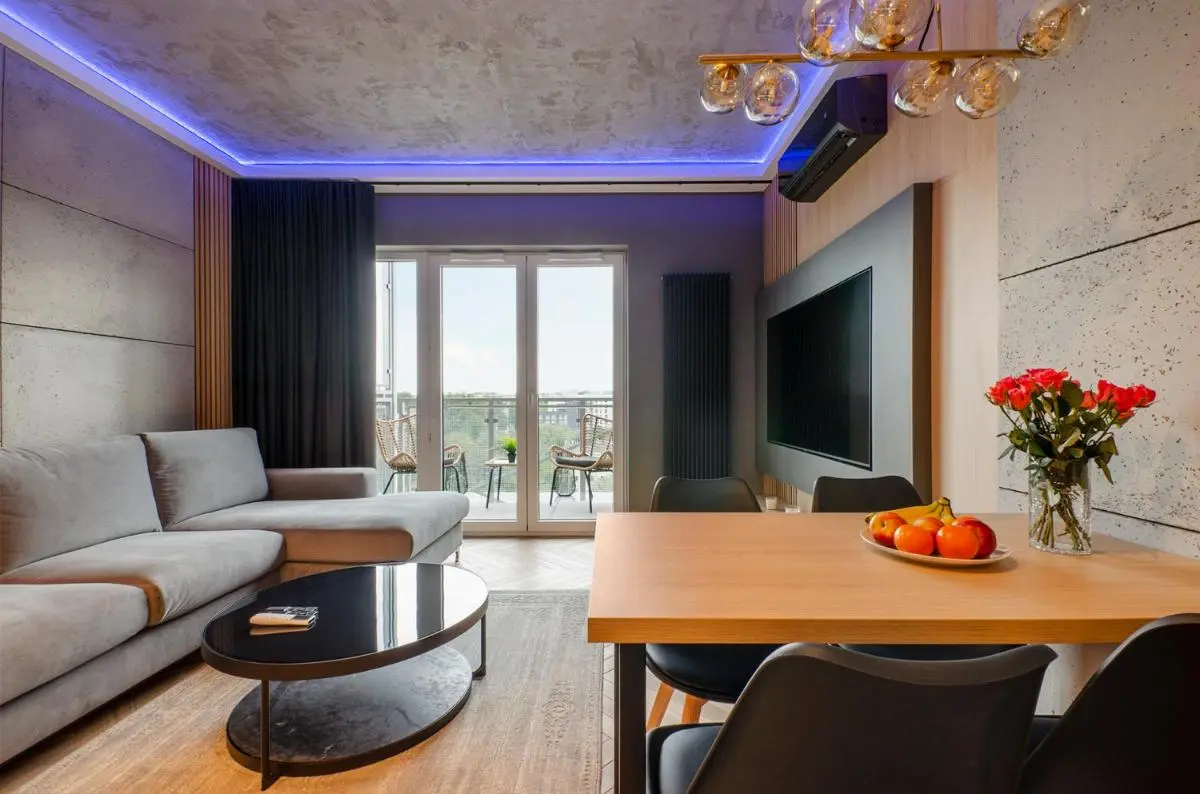 Image 4 of SKY Home- Wood Penthouse -Manufaktura, Parking, Klimatyzacja, Dostęp na Kod