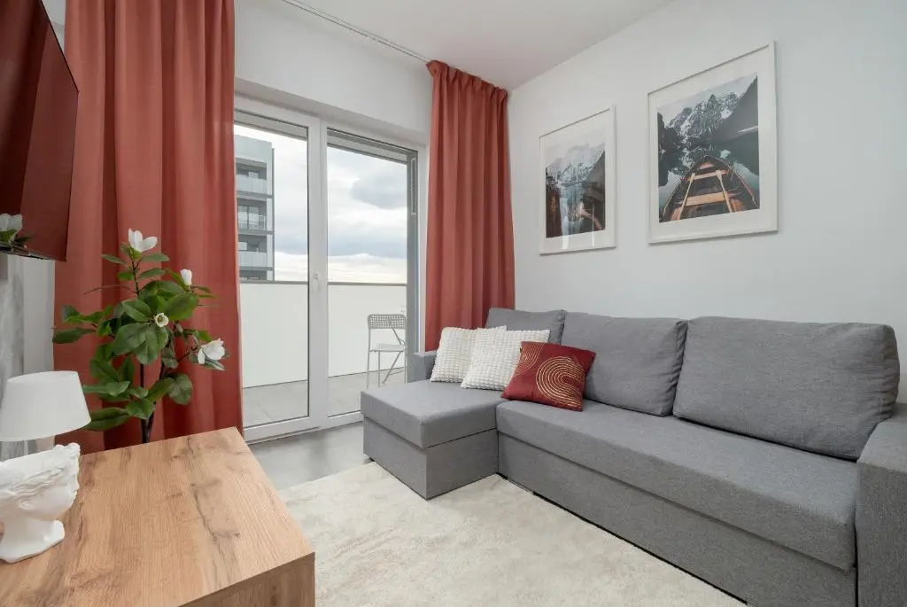 Image of Stylowe Studio z Parkingiem Blisko Łódź Kaliska by Noclegi Renters