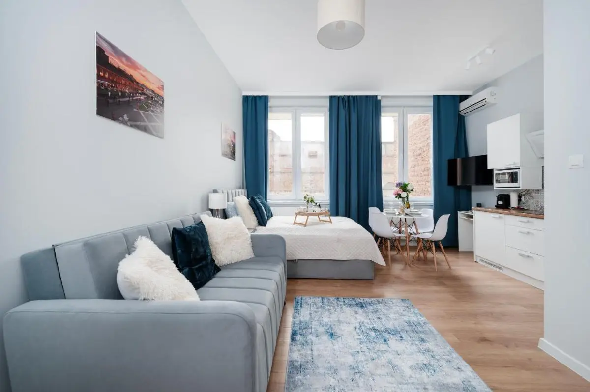 Image 1 of Sunny Studio Wólczańska 53 – Parking- by Rentujemy