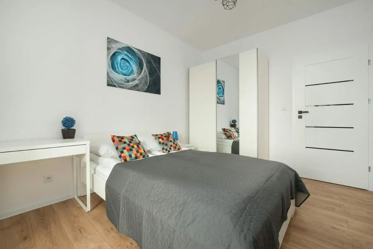 Image 1 of Tobaco Park II Modern Apartment with Parking near Atlas Arena in Łódź by Noclegi Renters