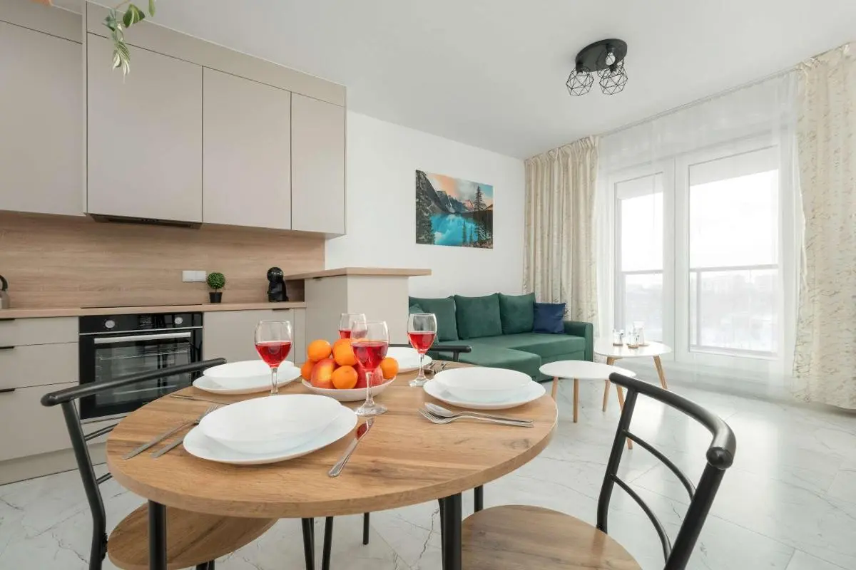 Image 2 of Tobaco Park II Modern Apartment with Parking near Atlas Arena in Łódź by Noclegi Renters