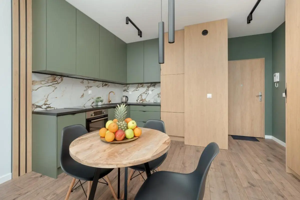 Image 2 of Wieniawskiego Apartment with Balcony Stacja Łódź Estate by Noclegi Renters