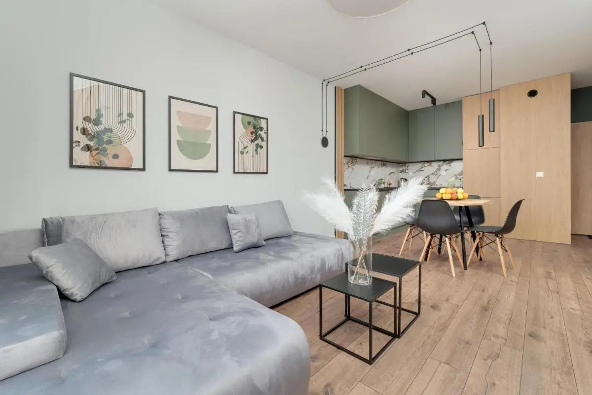 Image 6 of Wieniawskiego Apartment with Balcony Stacja Łódź Estate by Noclegi Renters